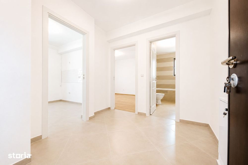 2 Camere + Grădină 40 mp | Parcare inclusa | Încălzire în Pardoseală