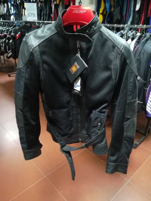 Мото кожено яке Tucano Urbano дамско лятно писта чопър мото мотор