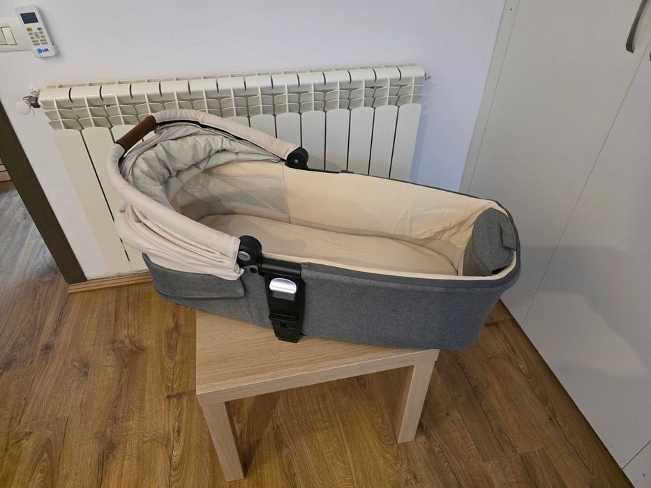 Cărucior 3 în 1 Nuna Mixx Next – Birch + scoică Pipa Lite LX