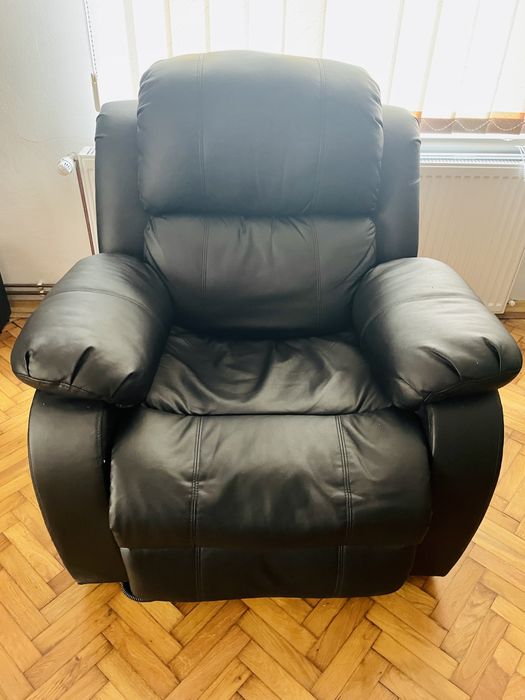 Fotoliu electric cu masaj pe nivele