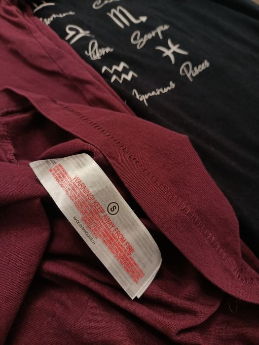 Set 4 tricouri S/M bumbac