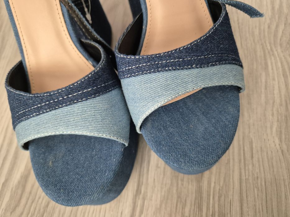 Дамски Дънкови сандали