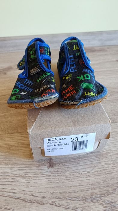 Боси текстилни пантофи Beda 23 номер