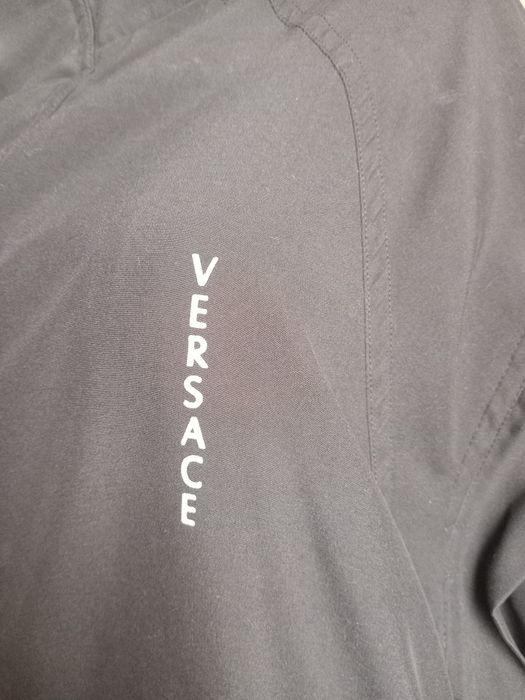 Bomber jacket/vesta Versace din bumbac fin