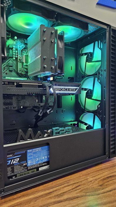 НОВО! RTX 5070, Intel core i5-14600KF, 32GB DDR5 Геймърски компютър