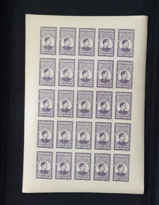 Timbre fiscale Regele Mihai, 1944