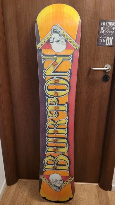 Placa snowboard Burton 157 cu legături Burton Custom