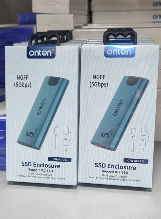 Внешний корпус бокс для жесткого диска SSD  Onten OTN-UC