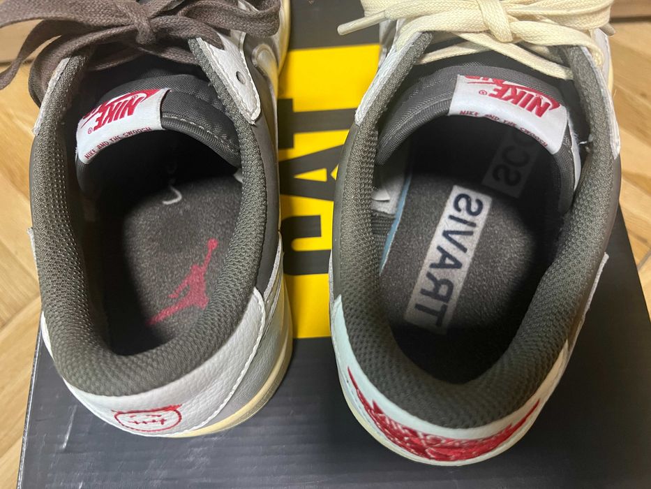 TRAVIS SCOTT air jordan 1 low OG Mocha мъжки кецове ,обувки 45