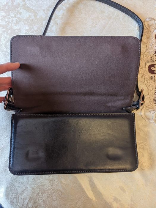 Сумка чисто кожаная, Италия!