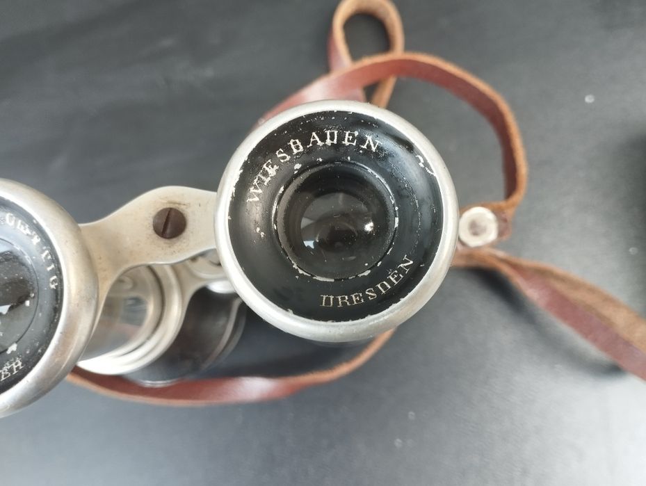 Антикварен немски бинокъл Gebrüder Roettig