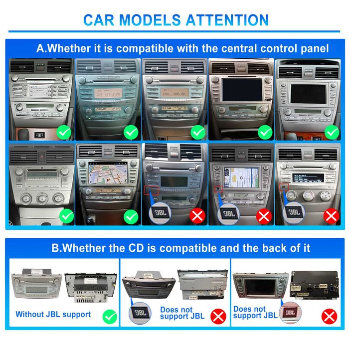 Navigatie Toyota Camry 2006-2011