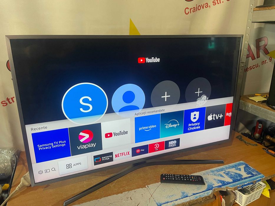 Televizor Smart 4K UHD Samsung UE40MU6475/102 cm Netflix Gratuit  Garantie 2 ani