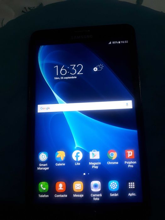 Tableta Samgung  A 6 -- Banii merg la un baiat bolnav de cancer .