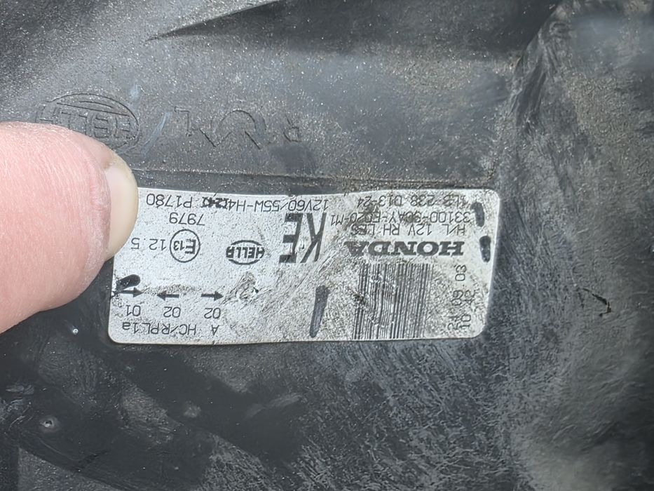 Десен фар Honda CR-V II 02-06г