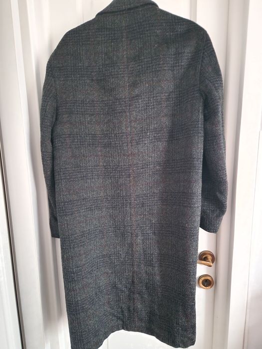 Palton vintage lana și mohair