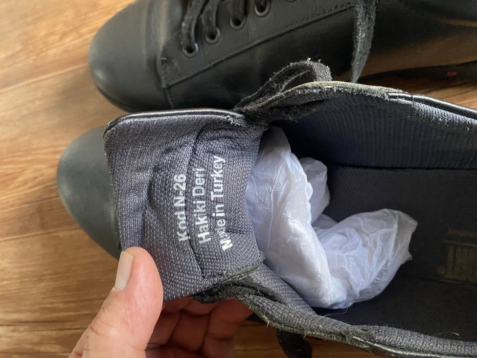 Кожаный мужской обувь