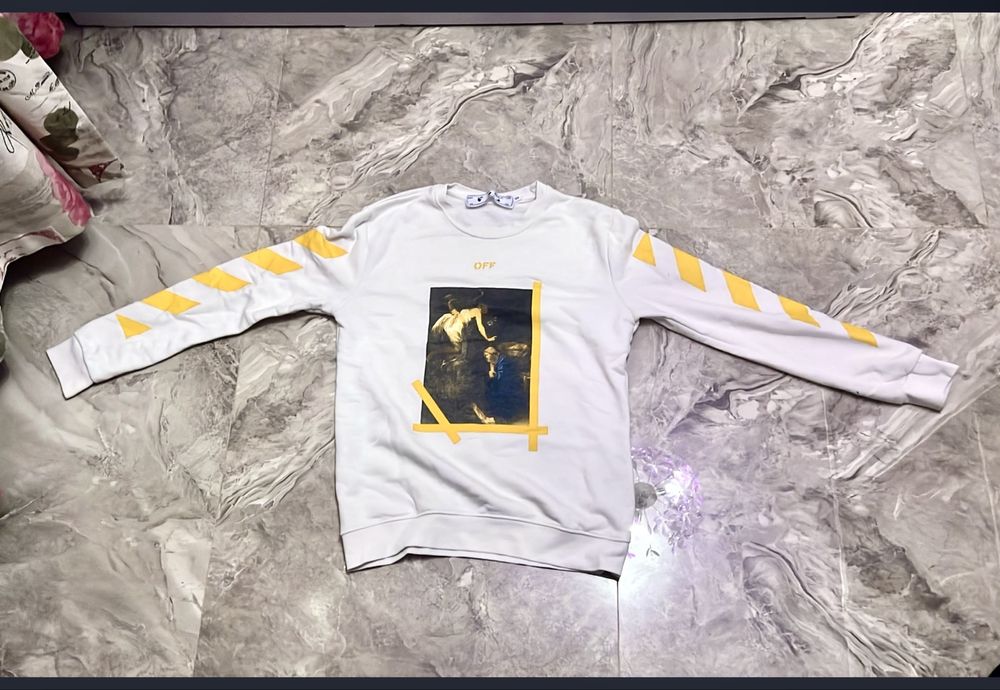 Hanorac off white alb