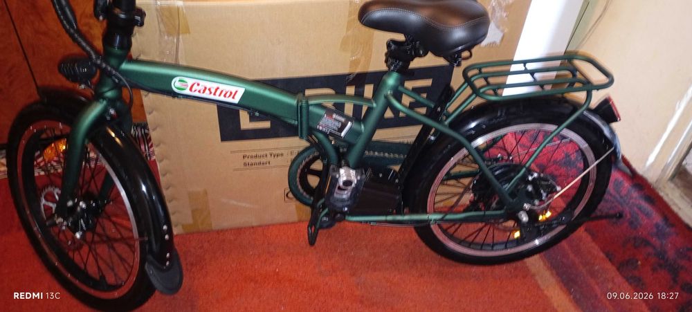 vind bicicleta electrica pliabila noua nouta  la cutie 2300 lei