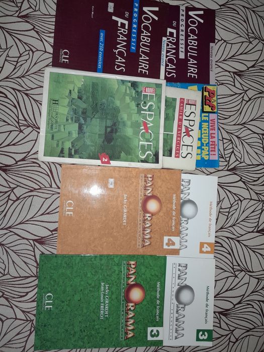 Книги английский и французский