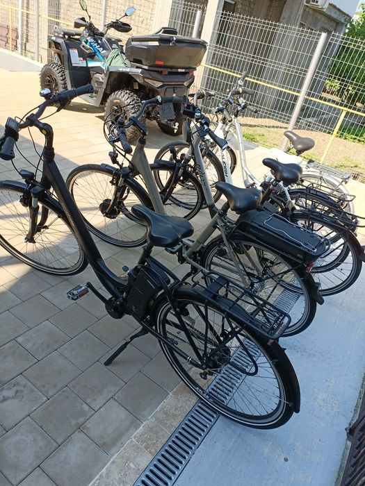 Bicicleta electrica aluminiu Saxonete,Kalkhoff,Raleigh,shimano display led fata spate  made in germany Prophete  nexus kalkhoff,hansa enovation,
