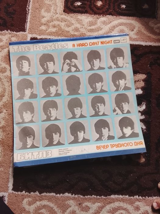 Виниловая пластинка битлз