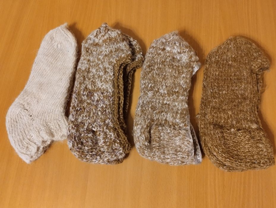 Носки шерстяные .