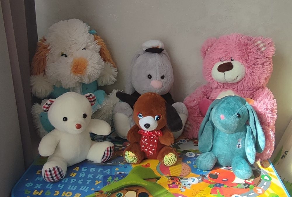 Отдам мягкие игрушки
