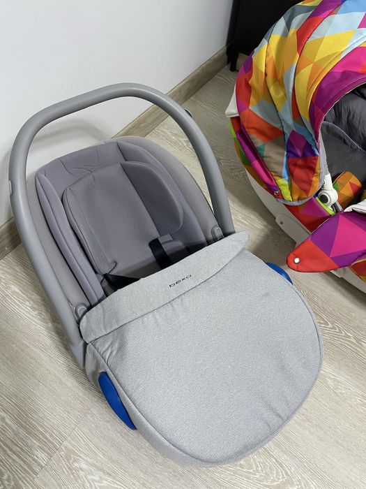 Carucior copii 3 in 1 Bexa Cube Rainbow