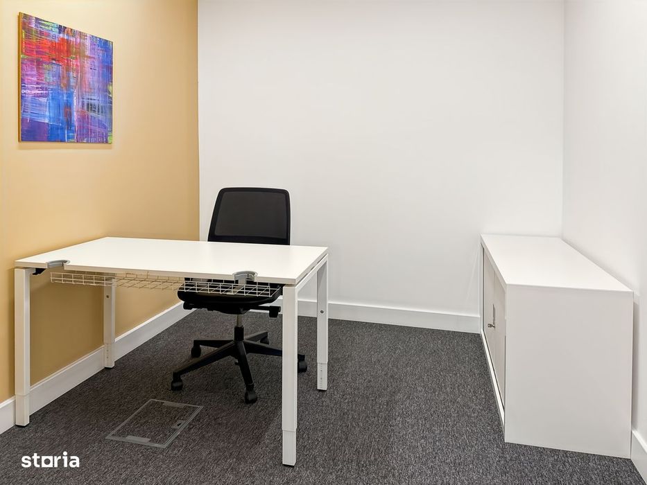 Spațiu de birou privat pentru 1 persoană în Regus Hermes