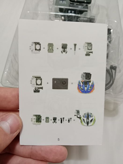 Экшен камера 4к новая