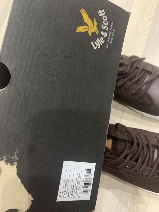 Нови мъжки обувки Lyle&Scott 42 номер