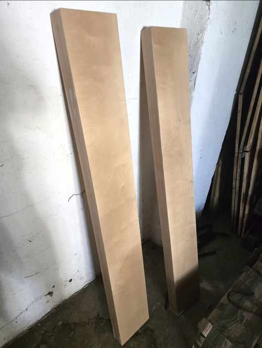 Trepte / scări din lemn stratificat 150 cm / 21 cm Grosime 6,5 m