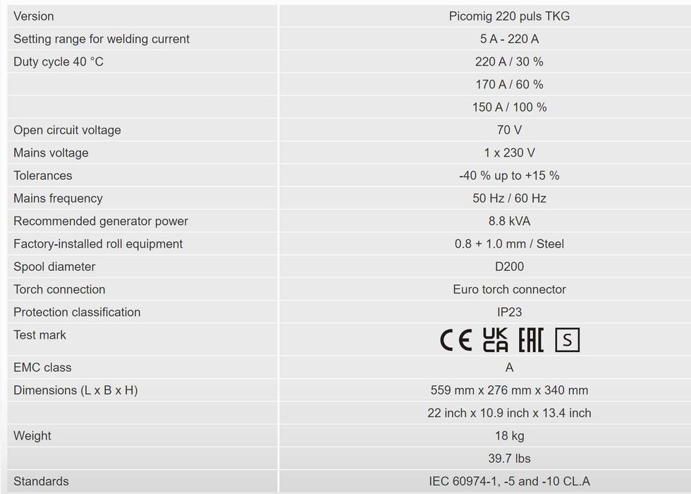 Заваръчен апарат, електрожен, Телоподаващо, МИГ,EWM PicoMig 220 Pulse