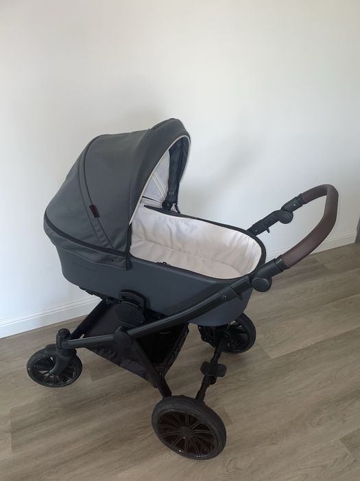 Carucior Krausman 3 in 1 ryder soft grey
