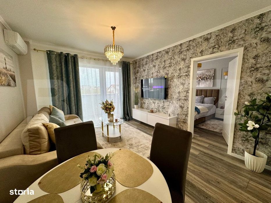 Apartament LUX, 2 camere in bloc nou – zona Nufarul — fotografia 1