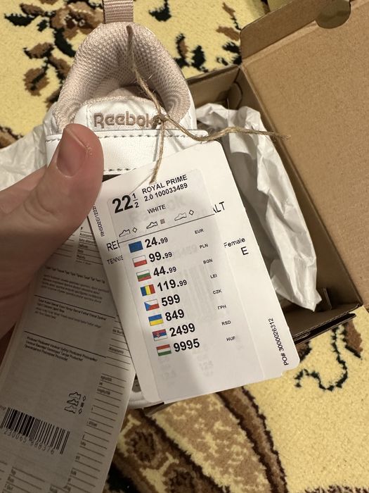 Adidasi Rebook copii 22,5
