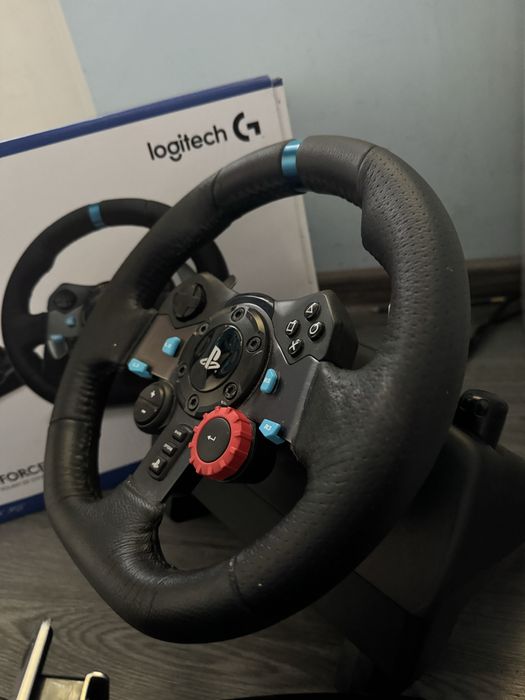 Logitech G29 пълен комплект с кутия