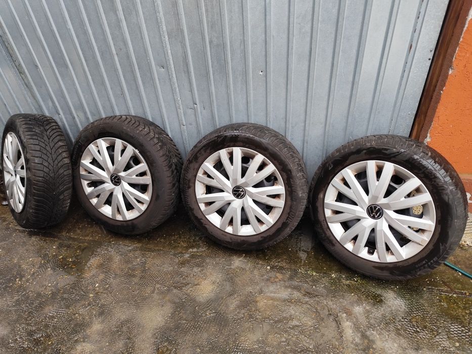 Jante roti 5×112 r16 PassatB6 B7B8Skoda Seat anvelope iarna 205 55 r16