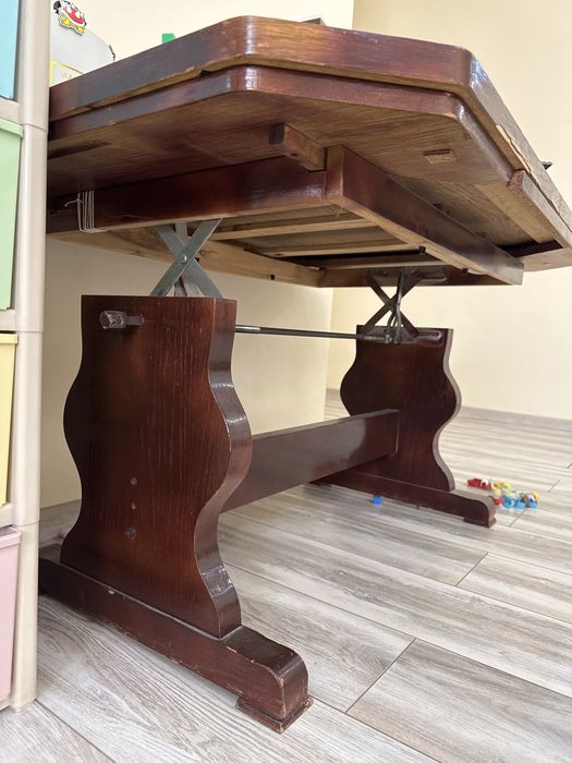 Стол деревянный раздвижной