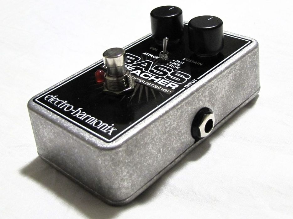 Electroharmonix Bass Preacher, compressor sustainer.