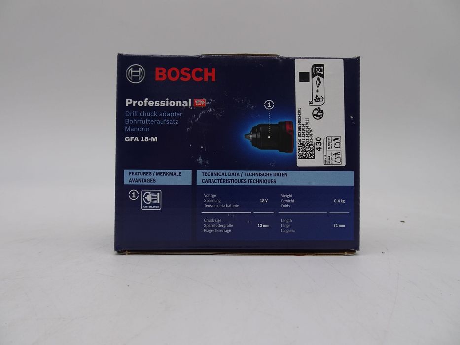 BOSCH GFA 18-M Adaptor mandrina pentru GSR 18V-60 FC, GSR 18V-90 FC