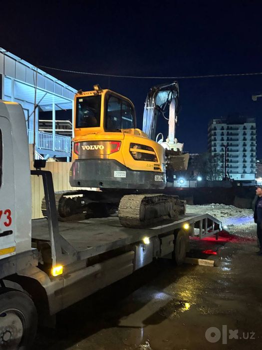Услуга экскаватора. Ekskavator xizmati Volvo ew145