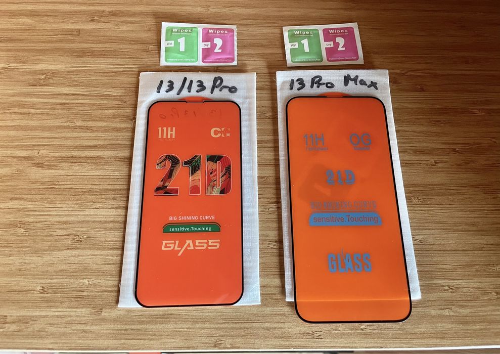 Vand folie sticla fullscreen 21D Iphone Xs Max,11,12,13,14,15 Pro Max