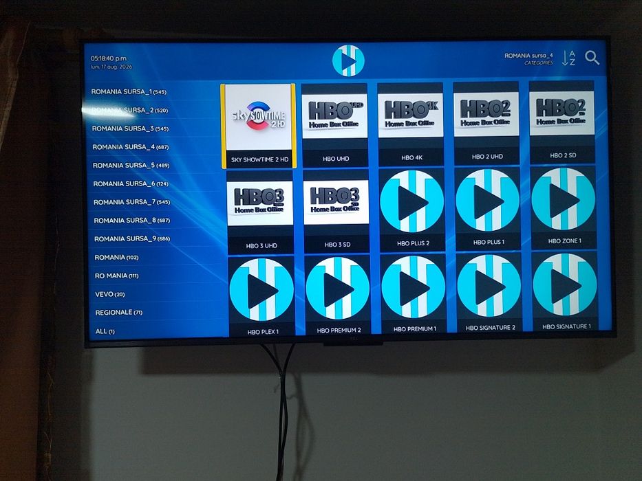 Tv box android 11.vontar x4
