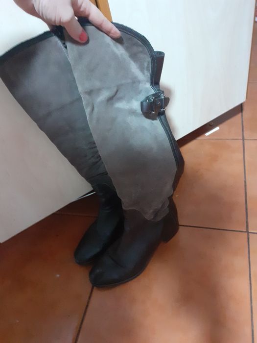Cizme piele dama