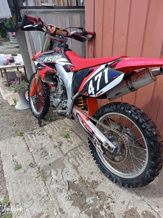 Honda crf450  крос