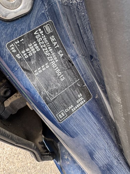 Dezmembrez/Piese Disponibile Seat Leon 3 Variant 2014 1.6 tdi