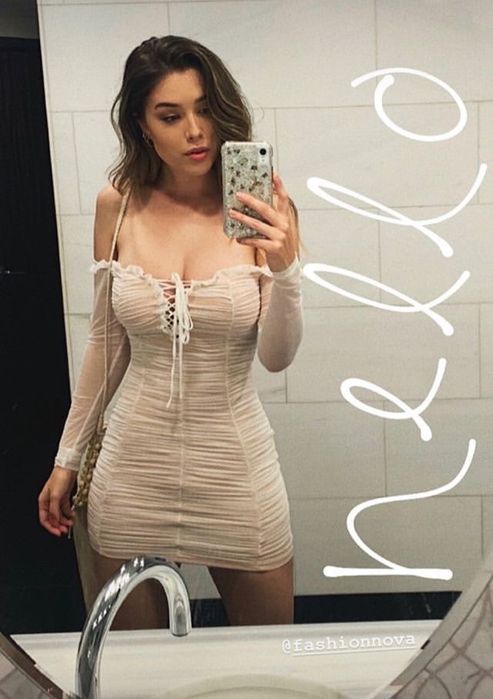 rochie voal cu snur