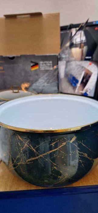 Тенджера Goldmann GM 8017-22G, 5л, 22х14 см